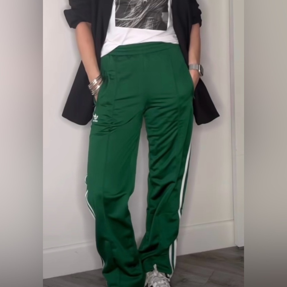 Adidas Adicolor Firebird Loose Track Pants M Green